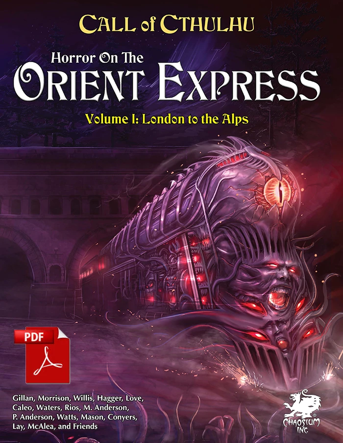 Horror on the Orient Express, Volume II: Italy to Constantinople